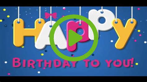Send a Charity Birthday Video eCard by email .